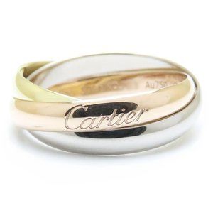 CARTIER 18k Gold Trinity Ring #50